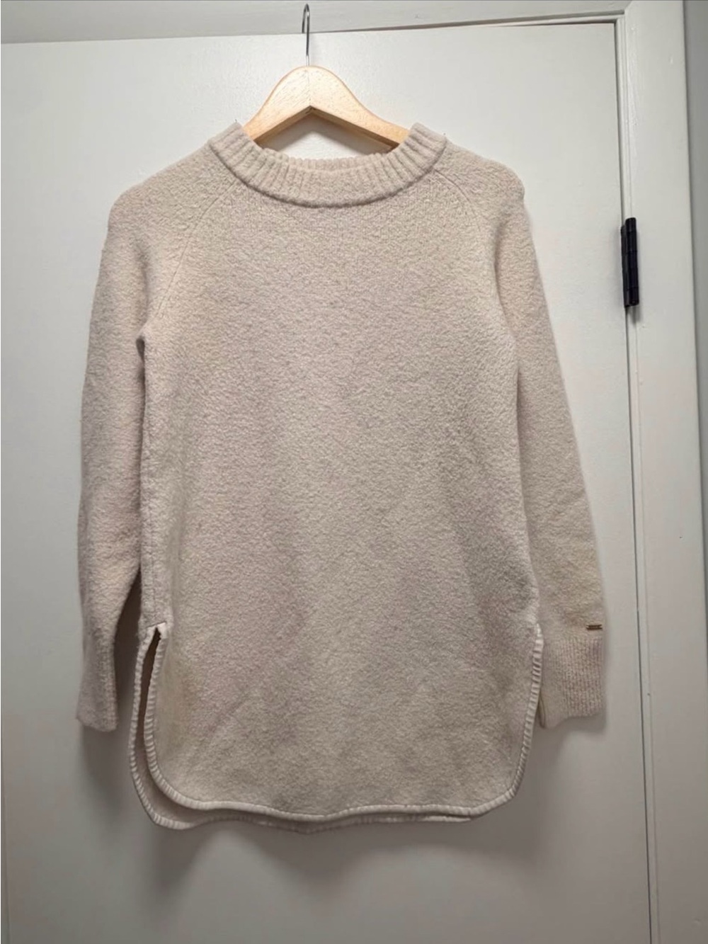 Tommy Hilfiger Cream Crewneck Sweater